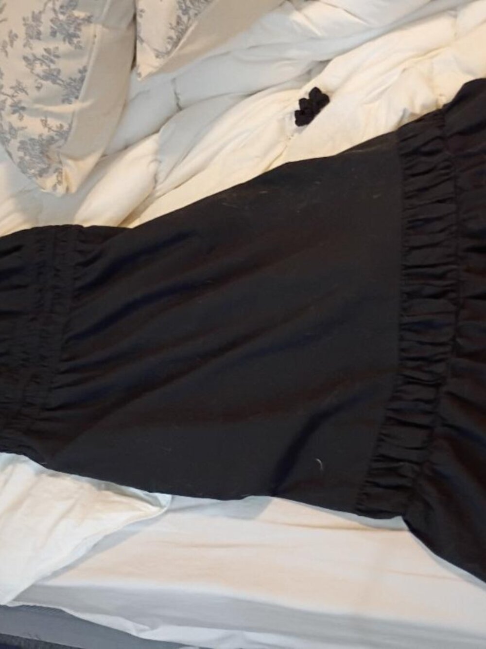 Time and Tru Black Sleeveless Sundress Midi